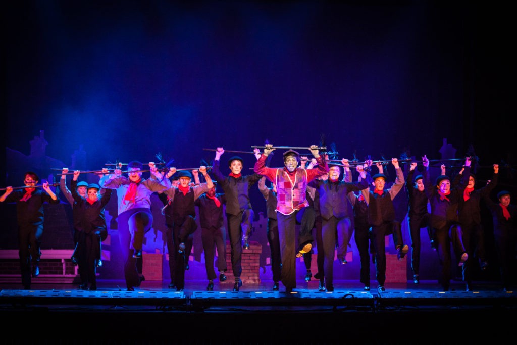 Mary Poppins - group shot dancing