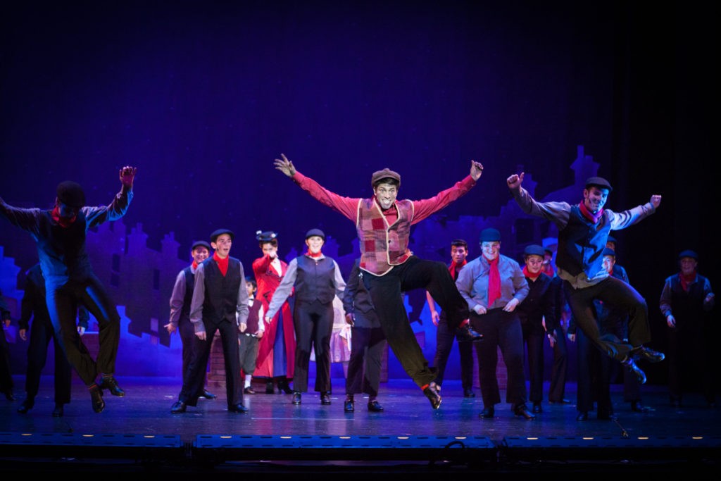 Mary Poppins - group shot dancing