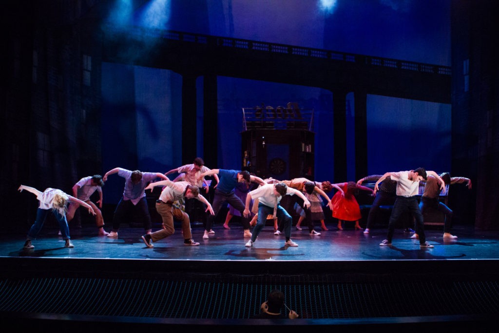 West Side Story - group shot dancing