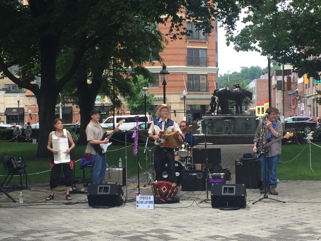 Music Beyond Borders - The Zydeco Revelators outdoor morristown green concert