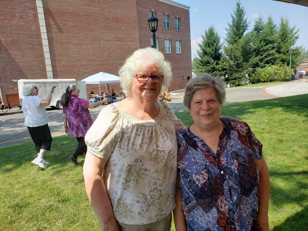 volunteers at picnic