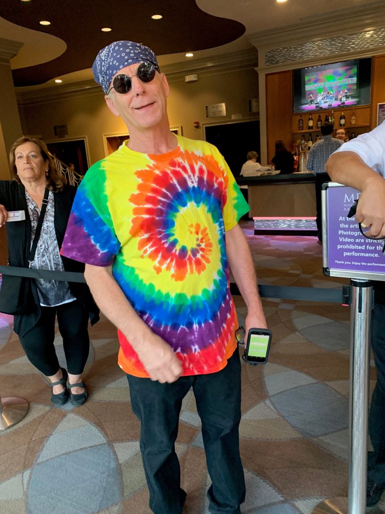 Sean dressed for summer of love