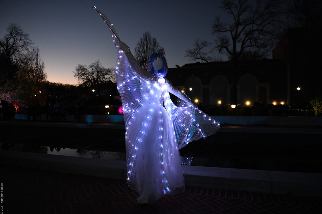 Theatre Of Light Mpac sparkling winged dancer