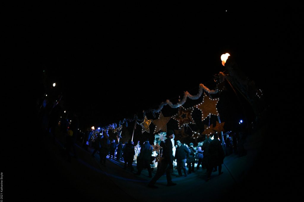 Theatre Of Light Mpac fisheye hanging stars