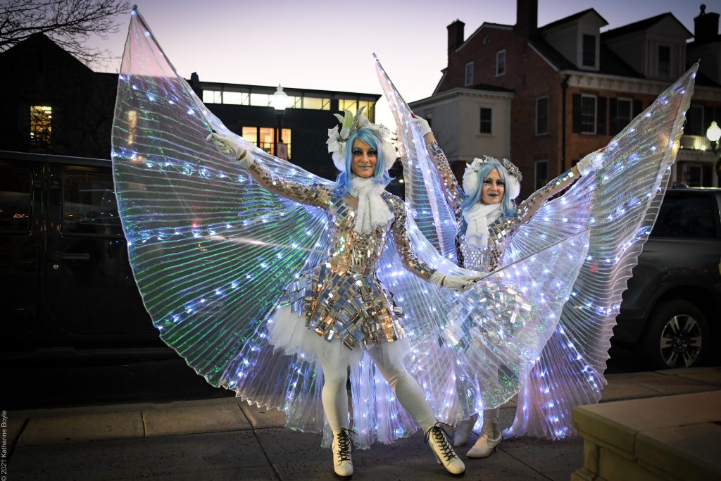 Theatre Of Light Mpac sparkling winged dancer