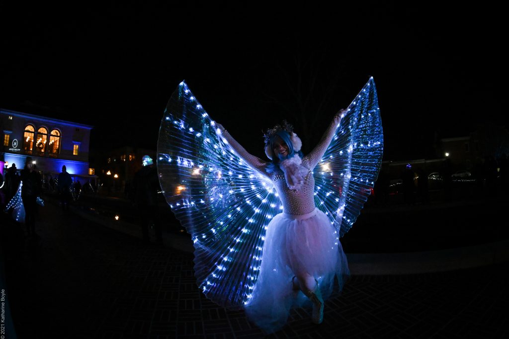 Theatre Of Light Mpac sparkling winged dancer