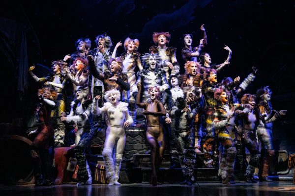 The Company Of The 2021 2022 National Tour Of Cats in costume on stage (photo By Matthew Murphy, Murphymade) V1