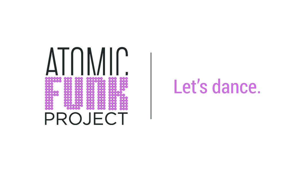 Atomic Funk Project Logo With Lets Dance