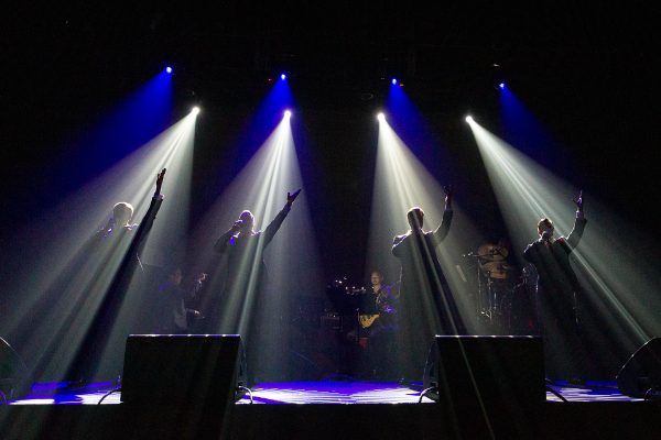 the four phantoms on stage