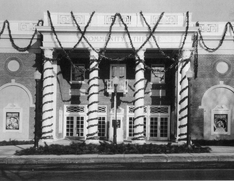 Exterior of MPAC, formerly the Community Theatre, circa 1937