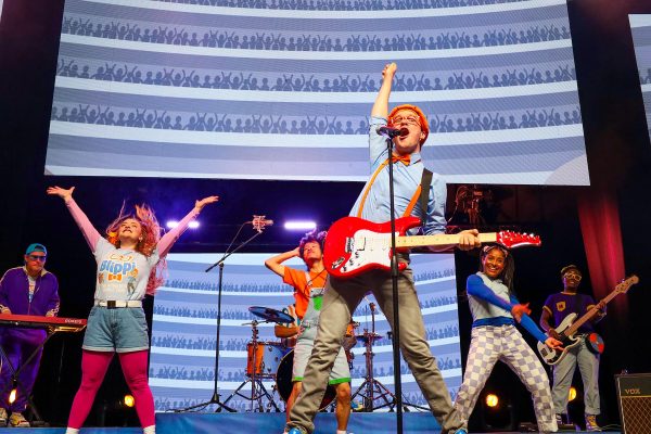 Blippi join the band tour live