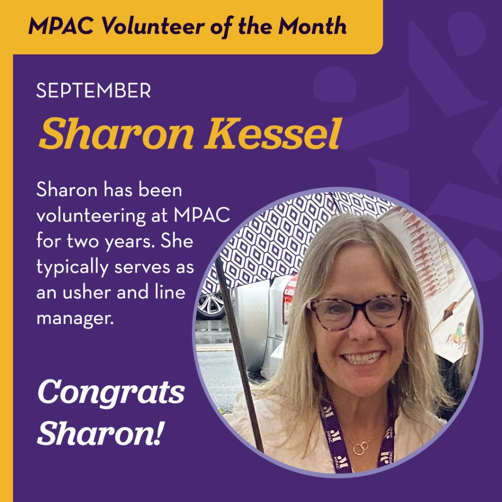 Volunteer Spotlight september Sharon kessel