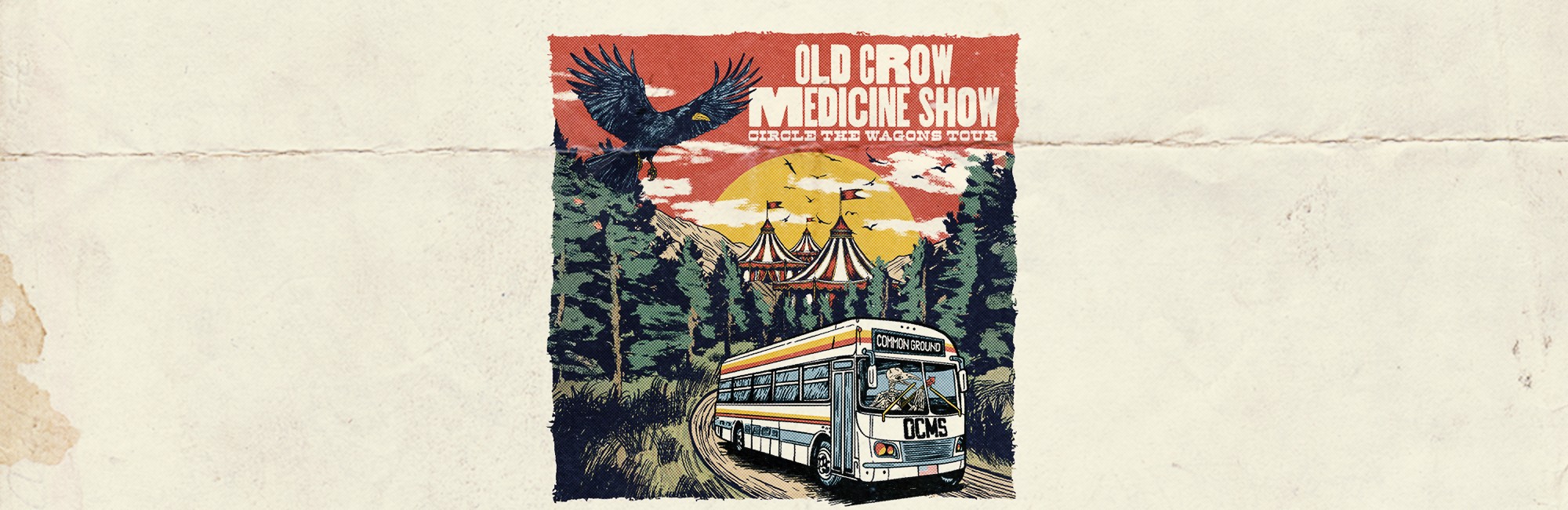 old crow medicine show, circle the wagon tour