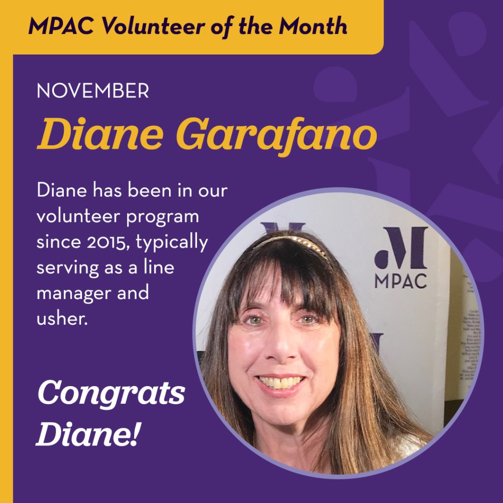 Volunteer Spotlight Diane garafano