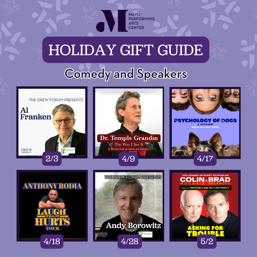 Holiday Gift Guide: Comedy and Speakers