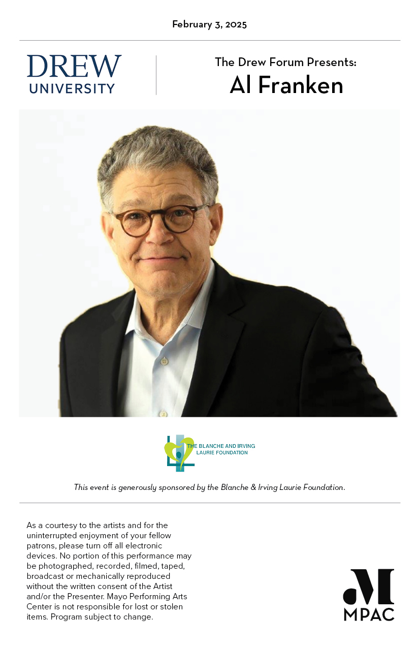 The Drew Forum presents Al Franken